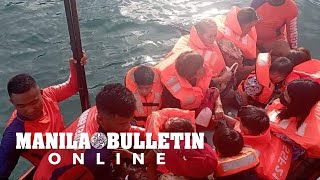 100 passengers rescued from grounded vessel in Camiguin [upl. by Kipper]