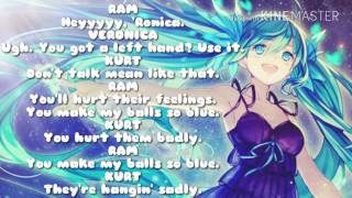 Nightcore  Blue Heathers Lyrics [upl. by Clemente]