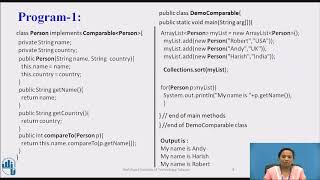 Java Comparable Interface [upl. by Annaiviv]