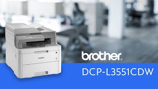 Hướng dẫn in bảng test màu máy DCP L3551CDW [upl. by Ayekahs878]