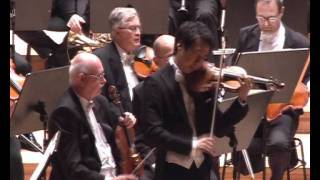 20110924 Violinist Jikmu Lee plays Tchaikovsky Violin Concerto in D major in Smetana Hall [upl. by Irtak781]