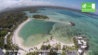 Hotel Shangri La Le Touessrok Mauritius mit Drohne in 4K  ein Hotelvideo von AllesReiseat [upl. by Eirellam]