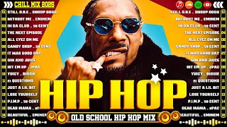 HIP HOP MIX  BEST OLD SCHOOL RAP SONGS 🎯🎯🎯 Snoop Dogg 2Pac Dr Dre 50 Cent DMX Ice Cube [upl. by Ebag591]