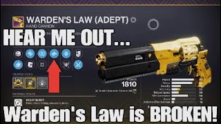 WARDENS LAW is META in DESTINY 2 [upl. by Inot194]