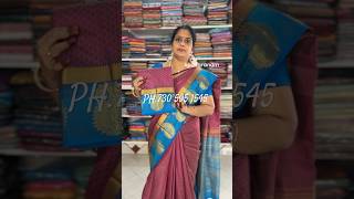 Semi soft Silk sarees  Apavaranam softsilk shortsvideo [upl. by Ahsyad946]