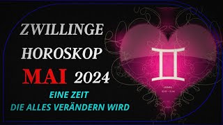 Zwillinge Horoskop für Mai 2024 Die Zeit ist gekommen [upl. by Marlie]