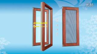 Aluminium casement window door installation video how to make aluminium windows [upl. by Ennasus]