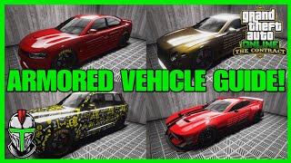 THE CONTRACT DLC ARMORED VEHICLE COMPLETE GUIDE GTA Online [upl. by Ardua]