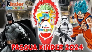 TUTTE le UOVA di PASQUA KINDER 2024 SCOPRIAMOLE INSIEME [upl. by Nillok]