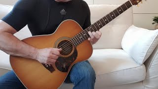 Gino Vannelli  Brother to Brother  Acoustic guitar Cover Fingerstyle [upl. by Pickar]