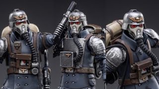 New Warhammer 40k Death Korps of Krieg action figures revealed preorder info [upl. by Irrab]