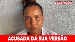 EXCLUSIVO ACUSADA DE PARTICIPAR DE HOMICÃDIO EM JANDAIA DO SUL DÃ SUA VERSÃƒO DOS FATOS [upl. by Starobin]