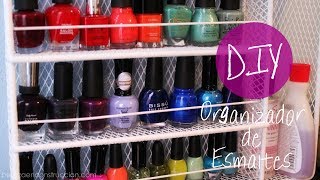 DIY Organizador de Esmaltes fácil y rápido [upl. by Robinet485]