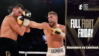 Full Fight  Billy Joe Saunders vs David Lemieux Saunders Goes To Canada To Defend Title FREE [upl. by Mureil]