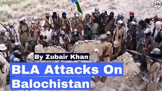 Fateh Squad of BLA attacks in different areas of Balochistan [upl. by Ijan578]