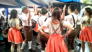 Auf der Alm Jarillo Deutschtanzgruppe Oktoberfest Colonia Tovar 2015 [upl. by Itsym]