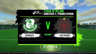 Shamrock Rovers vs Shelbourne FC [upl. by Alleiram]