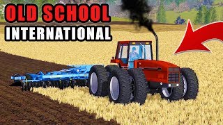 FIRST DAY OF FIELD WORK ON LONE OAKS FARM  CASE INTERNATIONAL EP 2  FARMING SIMULATOR 2017 [upl. by Peper]