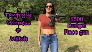 TANFOGLIO WITNESS P MATCH  THE BEST GUN YOU HAVE NEVER HEARD OF [upl. by Garmaise29]