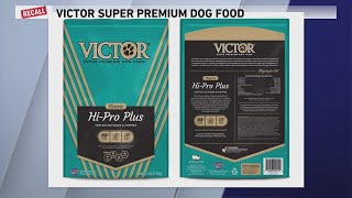 Pet food company issues recall on dog food over salmonella concerns [upl. by Namien]