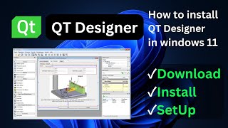 How to Install Qt Creator on Windows 11  Install QT for CC and Python QT studio [upl. by Vial]