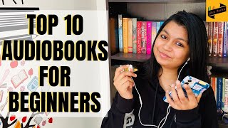 Top 10 Audiobooks for beginners  Mustread books  Easy MustRead books to read  Libro Review [upl. by Nylrebmik]