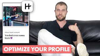 Hinge Profile Tips For Guys How To Optimize Your Hinge Profile amp Prompts [upl. by Laughry]