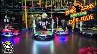 Spin amp Flip Zone Bumper Cars OffRide Footage Urban Air Waterbury CT  NonCopyright [upl. by Clemens]