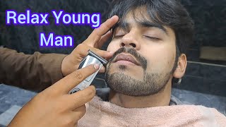 Young Man change the looks  Stylish Beardstyle  on youtube [upl. by Erodasi401]