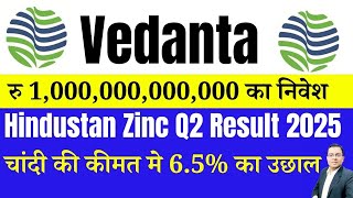 vedanta share latest news today🔥Hindustan Zinc q2 result 2025 🔥vedanta share news🔥HZL share [upl. by Noied]