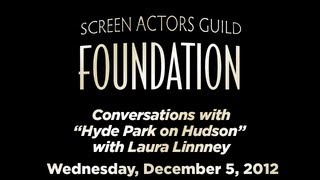 Conversations with Laura Linney of HYDE PARK ON HUDSON [upl. by Akili]