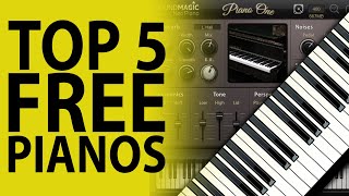 Top 5 Free Piano VST Instrument Plugins [upl. by Atiral]