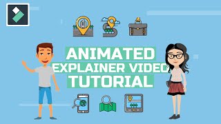 Filmora 11 Explainer Video Animation Tutorial [upl. by Anahsit]