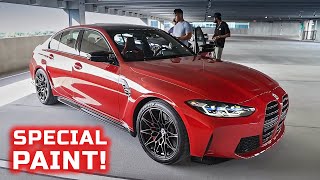 New 2022 BMW Individual G80 M3 First Impressions [upl. by Nosnaj233]