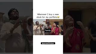 Whenever I buy a new stock🥲📉 portfolio loss shorts [upl. by Auehsoj261]