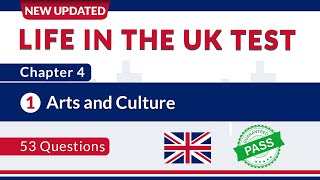 2024 NEW LIFE IN THE UK TEST Practice Questions — Arts and Culture — PART 9 [upl. by Safier]