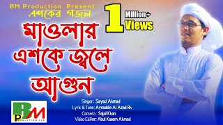 মাওলার এশকে জ্বলে আগুনএশকের গজলSayed Ahmad Kalarab Bangla Eshker Gojol [upl. by Auric]