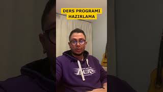 DERS PROGRAMI HAZIRLAMA yks2024 [upl. by Gnilrets]