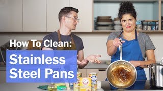 How to Clean Stainless Steel Pots and Pans [upl. by Nicholson]