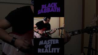 BLACK SABBATH  Sweet leaf guitar cover shorts blacksabbath [upl. by Nagad]