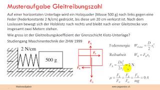 Gleitreibungszahl [upl. by Armat546]