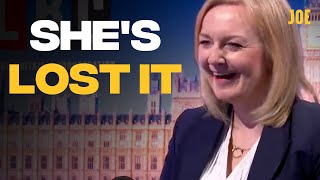 Just Liz Truss being insanely weird while shamelessly promoting her book [upl. by Nahtanhoj]