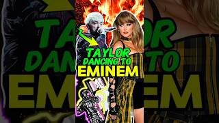 Taylor Swift Vibing to Eminem Houdini taylorswift shortsfeed [upl. by Hindu]