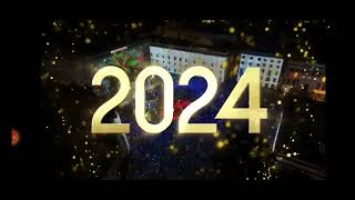 Capodanno in musica countdown 2024 che dio vi benedica [upl. by Arukas]