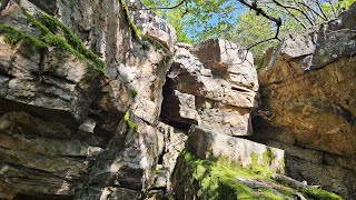 Wanderung zum Schloßborner Felsenmeer [upl. by Noirb]