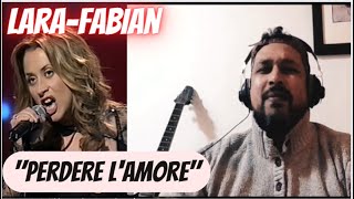 🇫🇷 Reaction PERDERE LAMORE  LARA FABIAN  Première Ecoute  Paroles FR  1ère fois  Emotion [upl. by Nomolas853]