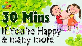 If Youre Happy amp More  Top 20 Most Popular Nursery Rhymes Collection  Kids Videos For Kids [upl. by Ahsiugal373]