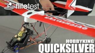 Flite Test  Hobby King Quicksilver  REVIEW [upl. by Secrest463]