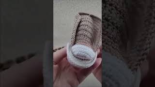 New design baby boy shoes crochet crochet knitting diy handmade art youtube shorts chaman [upl. by Ainahpets]