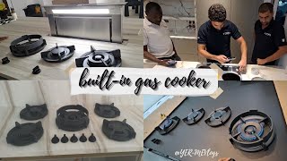 Built In Gas Cooker  YERME VLOGS [upl. by Tibbetts]